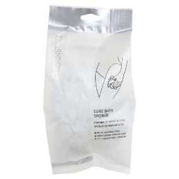 Basicare Luxe Bath Sponge Round Aria Exfoliating Natural Body Cleansing Tool