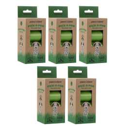 600pc Paws & Claws Pick-A-Poo Unscented Degradable Dog Poop/Litter Eco Waste Bag