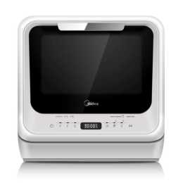 Midea Mini Second Generation Benchtop Portable Dishwasher White MDWMINIW