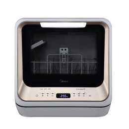 Midea Mini Second Generation Benchtop Portable Dishwasher Champagne MDWMINIC