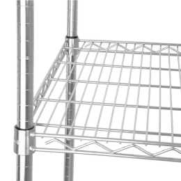 Vogue Flat Pack 4 Shelf Unit St/St - 610x1220mm