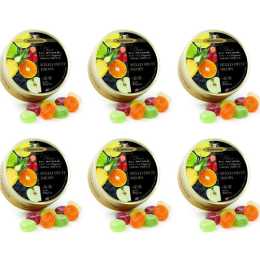 6 x Simpkins Mixed Fruit Drops 200g Tin Sweets Candy Lollies