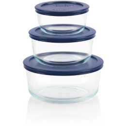 Pyrex Simply Store Round Storage 3 Piece Set