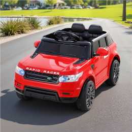 93x54cm Kids Ride On Car 12V Rigo Electric Toys Remote MP3 LED Lights Red