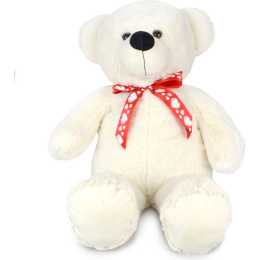 My Buddy Bear 90cm Valentines Love Teddy Cream Kids/Children Soft Stuff Toy 3y+