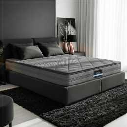 Giselle Bedding Queen Pillow Top High density foam Knitted fabric Mattress 18cm Medium Firm