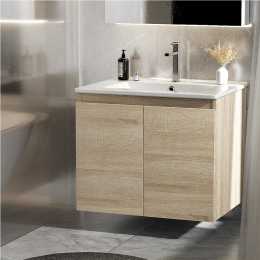 600mm Cefito Vanity Unit with Basin Oak