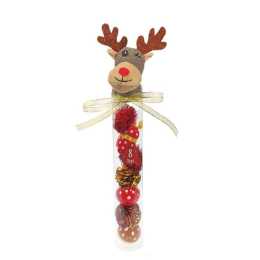 8 Pack of Reinder Canister Christmas Cat & Kitten Toys by Kitty Play