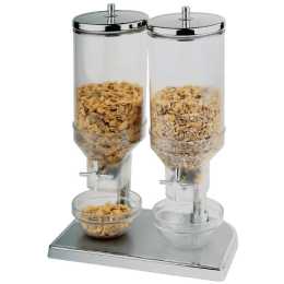 Cereal Dispenser Double - 2x4.5Ltr