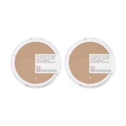 2 x Maybelline SuperStay 16HR Full Coverage Powder Foundation 9g - 21 Nude Beige
