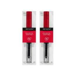 2 x Revlon Colorstay Overtime Lipcolor 2mL - 040 Forever Scarlet