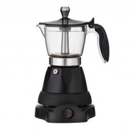 Leaf & Bean Electric Espresso Maker - Black