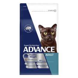Advance Healthy Weight Adult Cat Chicken with Rice Dry Cat Food 2 Kg
