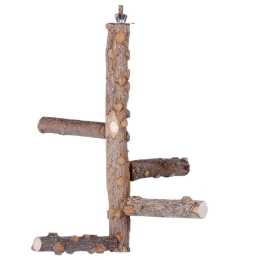 Birds Wooden Cockatiel Conure Wood Stand Parrot Toy Bird Perch Chewing Stick