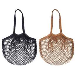 2x Academy Reusable Hardy String Market Bag Shopping Storage Container Assorted