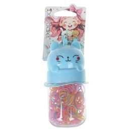 Basicare Pastel Elastic Hair Bands 260 Pack Small Snag Free Styling