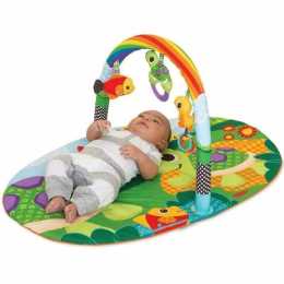 Infantino Topsy Turvy Explore And Store Activity Gym Turtles Baby Play Mat 0m+