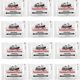 Fisherman's Friend Original Extra Strong Menthol Lozenges 25g Box 12