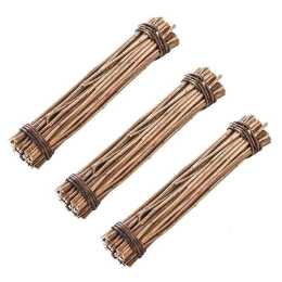 3x Nature Island Willow Bundle Rabbit/Guinea Pig Small Pet Chew/Play Toy Natural