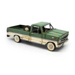 Boyle 1970 Ford F-100 Metal Ornament Home Vehicle/Car Decor Green 11.5x33cm