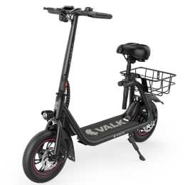 Valk Electric Scooter with Seat Disc brakes, 12