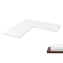 Brateck L-Shape Particle Board Desk Board (LS)