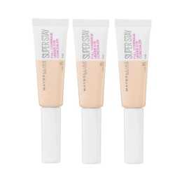 3 x Maybelline SuperStay Full Coverage Under Eye Concealer 6mL - 15 Light