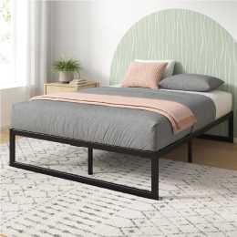 Zinus Bed Frame Metal Bed Base Black Queen Double King Single Size Double