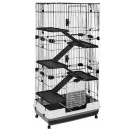 Pet Cage Rabbit Hutch Cat Bunny Hamster Guinea Pig Ferret Small Animal Chinchilla Large