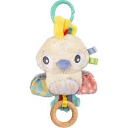 Playgro Fauna Friends Pullstring Cockatoo Animal Baby Sensory Fun Toy 0m+