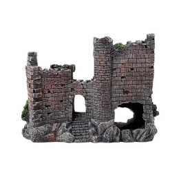 Aquarium Fish Tank Ornament Decor Landscape Ancient Castle Tower Hide Cave Resin