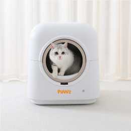 PaWz Smart Cat Litter Box Automatic Self-Cleaning with App Remote Control Extra Large 60L