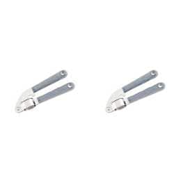 2PK Wiltshire Diamond Soft Touch Handle Kitchen Utensil Garlic Press Crusher