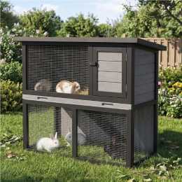 Advwin Rabbit Hutch Chicken Coop Pet House Bunny Cage Hen Cage Waterproof Hutches