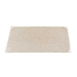 1X Shower Rug Anti Slip Loofah Bathroom Bath Mat Carpet Water Drains Non Slip
