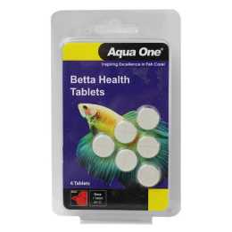 Aqua One Betta Health Tablets 6pk Fish Tank Treatment (95020)