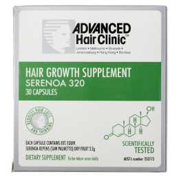 Advanced Hair Clinic Shower Bathroom Serenoa Hair Thickening/Care 30 Capsules