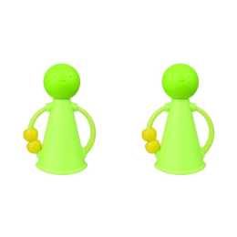 2x Halilit Maraca Musical Interactive Rattle Kids/Childrens Pretend Play Toy 3m+