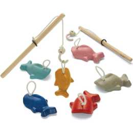 Plan Toys Wood Fishing Game Kids/Childrens Interactive Play Fun Toy Playset 3+