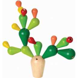Plan Toys Balancing Cactus Kids/Childrens Interactive Play Fun Toy Playset 3+