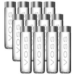 Voss 800Ml Water Still Glass 12 Pack