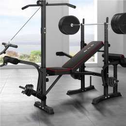 BLACK LORD Weight Bench 14in1 Press Multi-Station Fitness Home Gym Equipment
