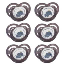 6x 2pc Cuddle Bug Newborn Baby/Infant Silicone Pacifier Soother/Teether 6-18M+