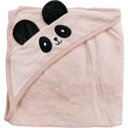 LVD 90cm Baby/Toddler Soft Hooded Panda Bath Towel Pink