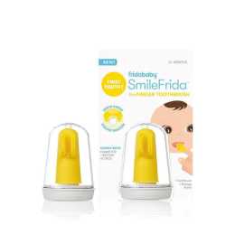 Frida Baby/Infant Toddler Grooming Mouth Fingerbrush/Toothbrush Yellow 3m+
