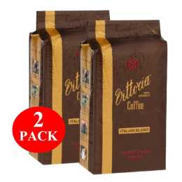 2 x Vittoria Ground Coffee Italian Blend 1kg