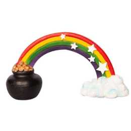 Aqua One Rainbow w/ Pot Of Gold Large Ornament 16x5.5x8.5cm (37500L)