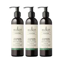3 x Sukin Signature Cleansing Hand Wash 250mL