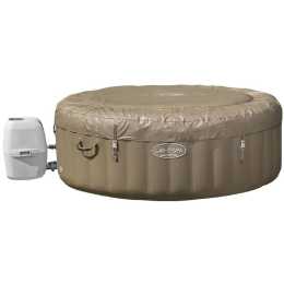 Bestway Lay-Z-Spa Palm Springs 60017 140 Jets 4-6 People Beige Hot Tub Spa Massage