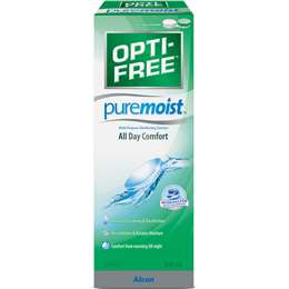 Opti-Free Puremoist Contact Lens Solution With Lens Case 300mL